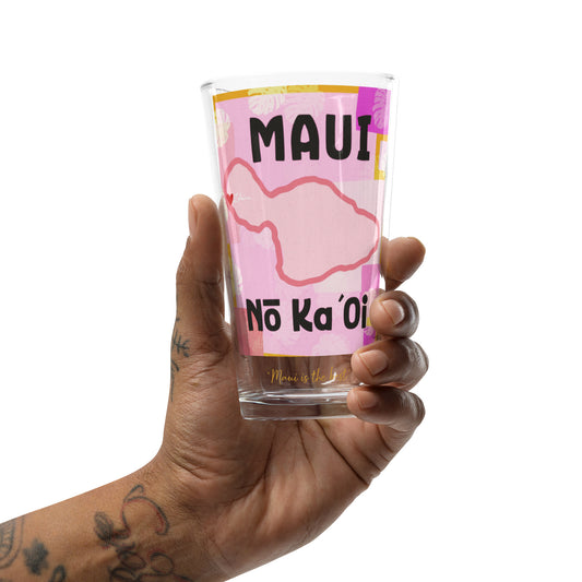 Maui is the Best - Shaker pint glass