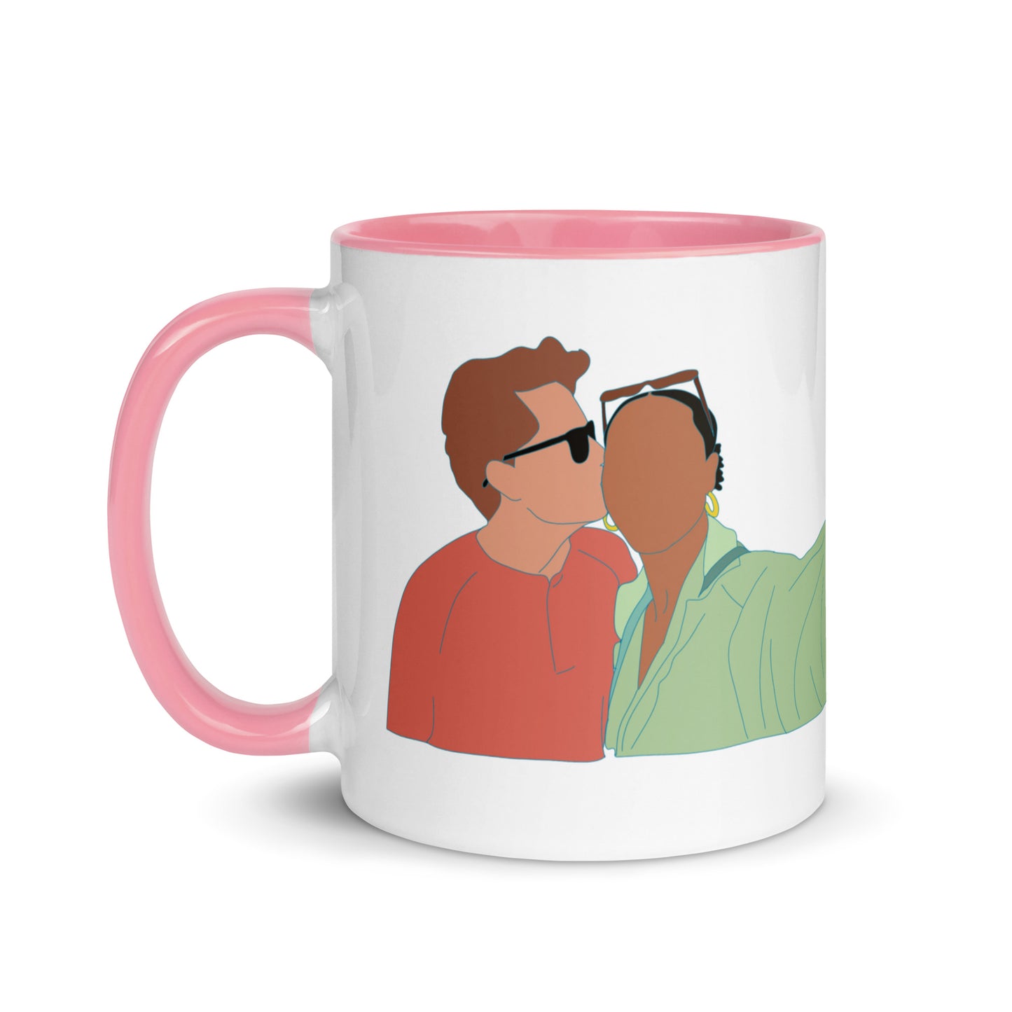 Custom Portrait Mug with Your Choice of Color Inside